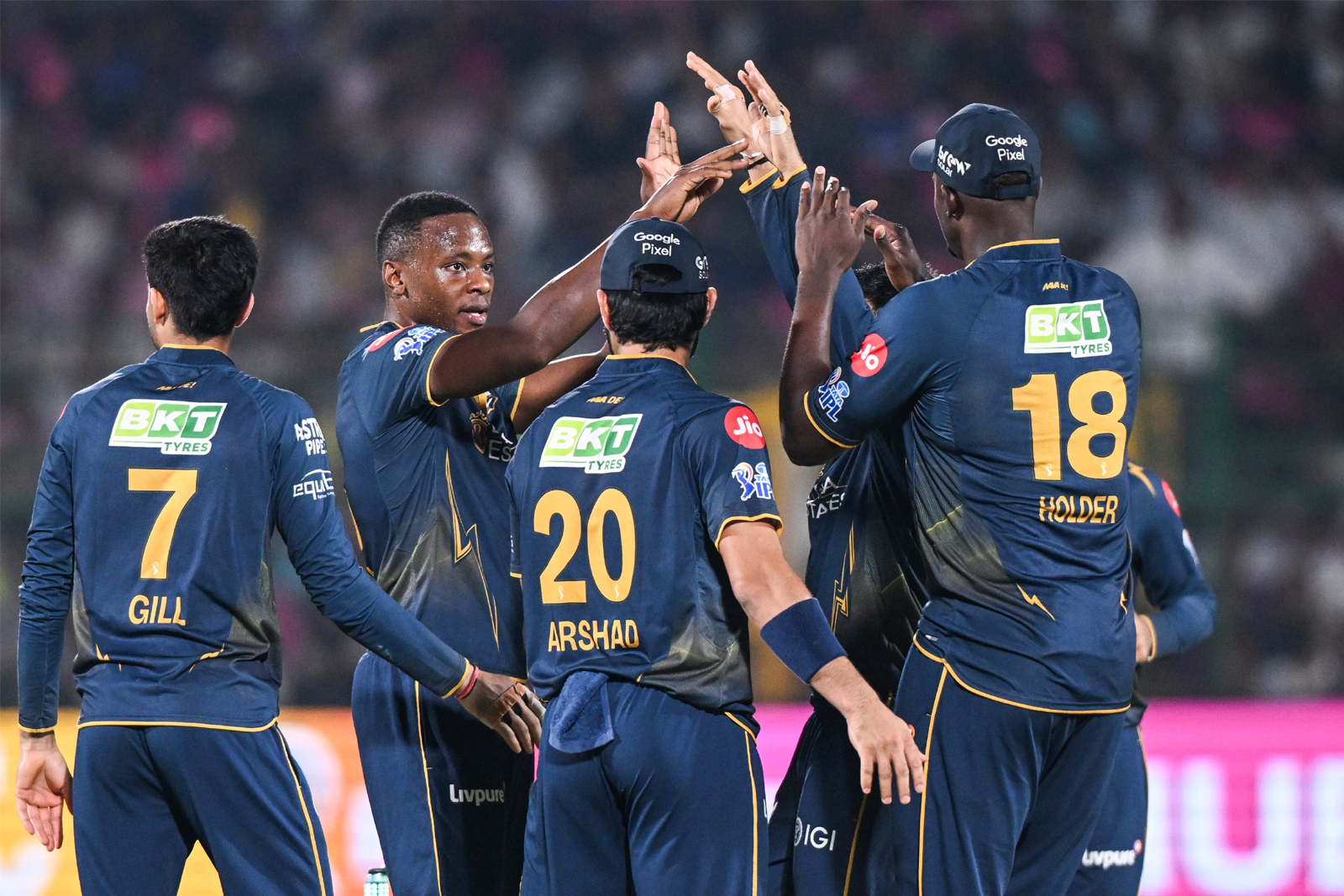 Gill Leads Gujarat Titans’ Dominant Charge as Royals Crumble in One-Sided IPL Clash